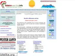 Sites similar to balaton-service.info