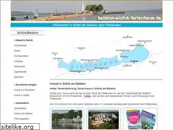 Sites similar to balaton-siofok-ferienhaus.de