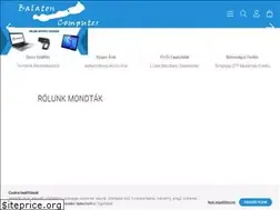 Sites similar to balatoncomputer.hu