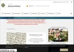 Sites similar to balatonfoldvar.hu