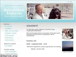 Sites similar to balatonfurediallatorvos.hu