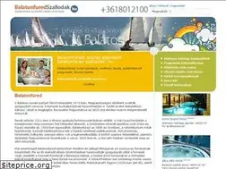 Sites similar to balatonfuredszallodak.hu