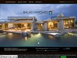 Sites similar to balatonhomes.com
