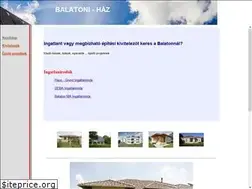 Sites similar to balatoni-haz.hu