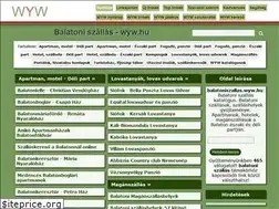 Sites similar to balatoniszallas.wyw.hu