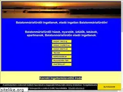 Sites similar to balatonmariai-ingatlanok.hu