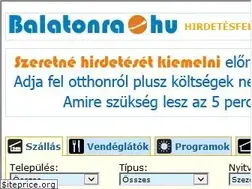 Sites similar to balatonra.hu