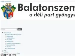 Sites similar to balatonszemes.hu