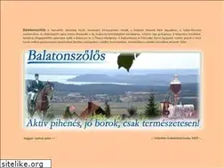 Sites similar to balatonszolos.hu