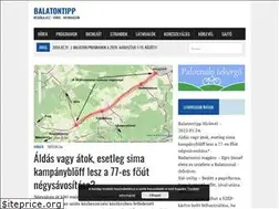 Sites similar to balatontipp.hu