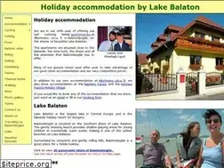 Sites similar to balatontourism.com