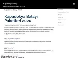 Sites similar to balayikapadokya.com