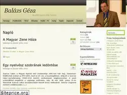 Sites similar to balazsgeza.hu