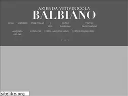 Sites similar to balbiano.com