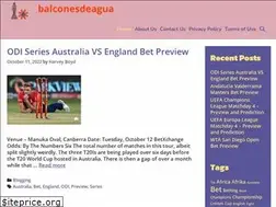 Sites similar to balconesdeagua.com