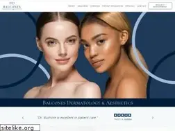 Sites similar to balconesdermatology.com