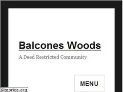 Sites similar to balconeswoods.com