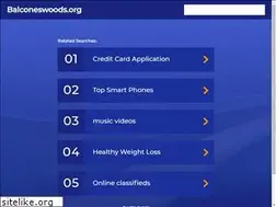 Sites similar to balconeswoods.org