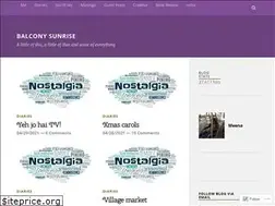 Sites similar to balconysunrise.wordpress.com