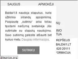 Sites similar to baldai1.lt