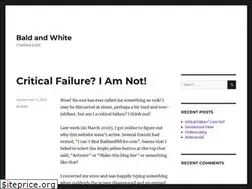 Sites similar to baldandwhite.com