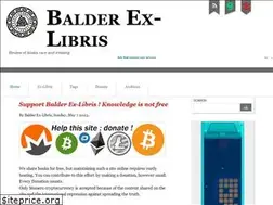 Sites similar to balderexlibris.com