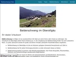 Sites similar to balderschwang-fewo.de