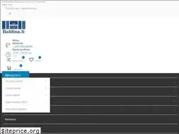Sites similar to baldina.lt