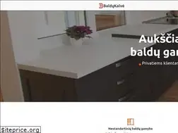 Sites similar to baldukalve.lt