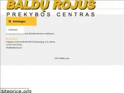 Sites similar to baldurojus.lt