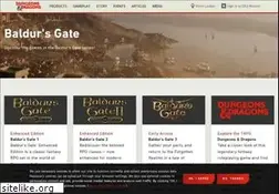 Sites similar to baldursgate.com