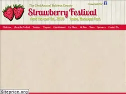 Sites similar to baldwincountystrawberryfestival.org