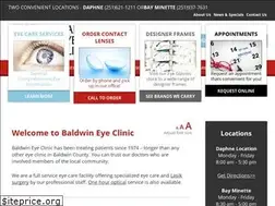 Sites similar to baldwineyeclinic.com