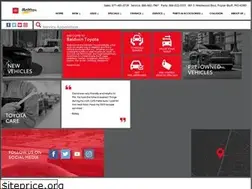 Sites similar to baldwintoyotaofpoplarbluff.com