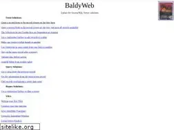 Sites similar to baldyweb.com