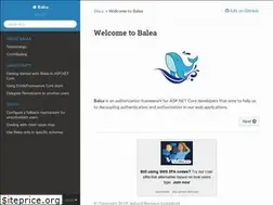 Sites similar to balea.readthedocs.io