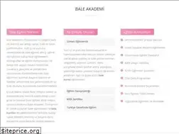 Sites similar to baleakademi.com.tr