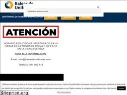 Sites similar to baleardeuniformes.com