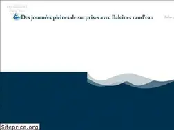 Sites similar to baleinesrandeau.com