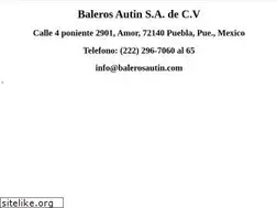 Sites similar to balerosautin.com