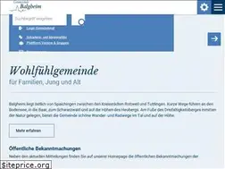 Sites similar to balgheim.de