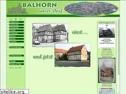 Sites similar to balhorn-unser-dorf.de