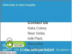 Sites similar to balhospitalandmaternityhome.com