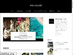 Sites similar to bali-allure.com