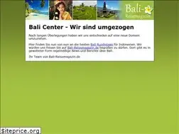 Sites similar to bali-center.de