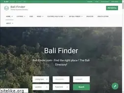 Sites similar to bali-finder.com