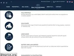 Sites similar to bali-home-immo.com