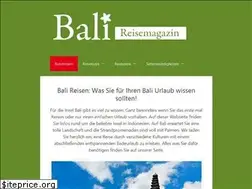 Sites similar to bali-reisemagazin.de