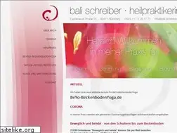 Sites similar to bali-schreiber.de