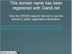 Sites similar to bali.net